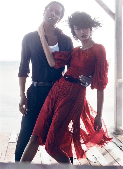 a ap rocky and chanel iman|Chanel Iman vogue.